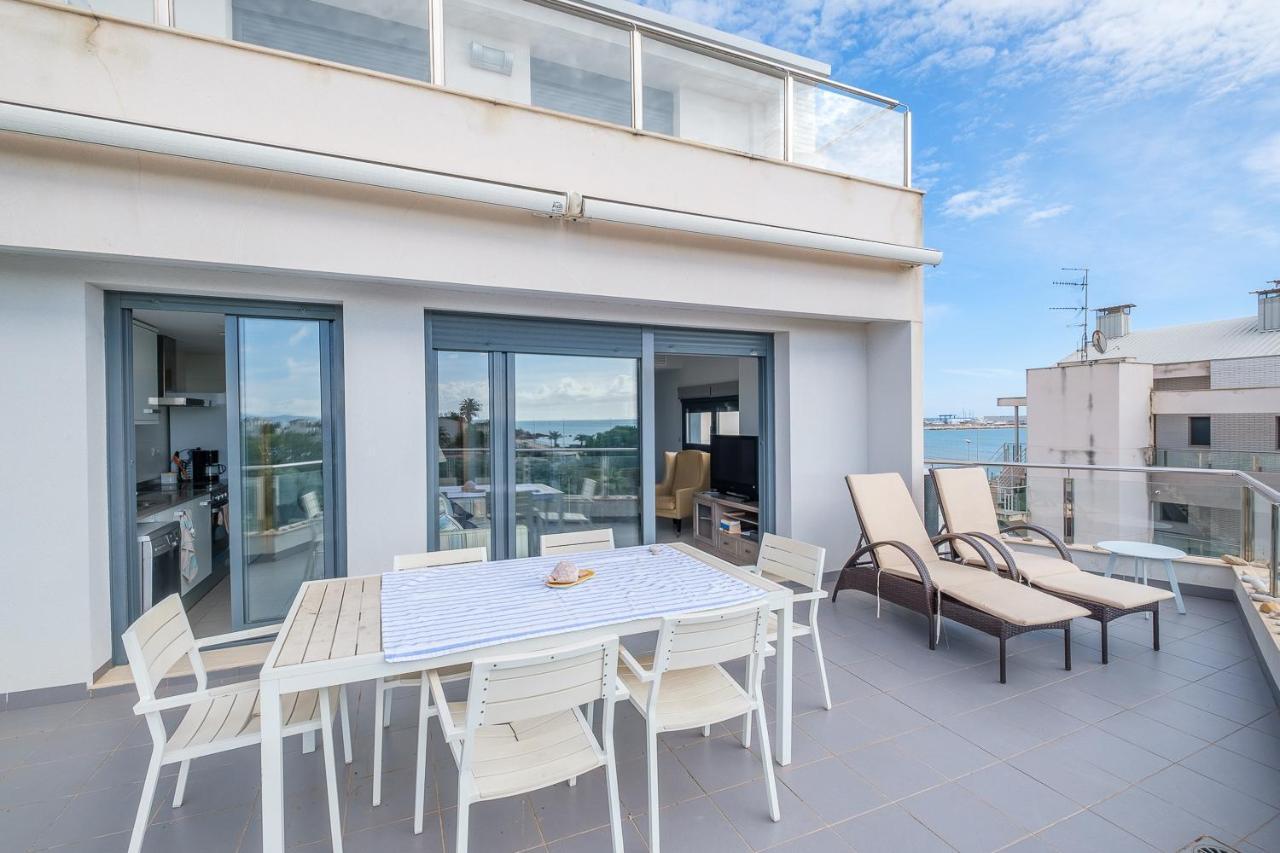 Atico-Duplex Geniales Vistas Al Mar Apartment Vinarós Luaran gambar
